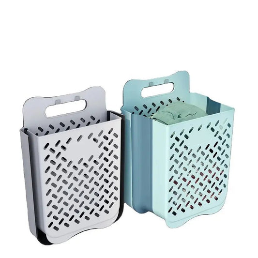 Adhesive Laundry Basket - KeyKitss