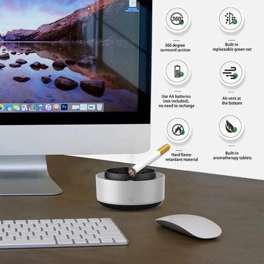 Auto - cleaning Ashtray - KeyKitss